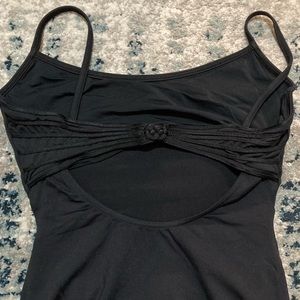 Beautiful Back Black Leotard